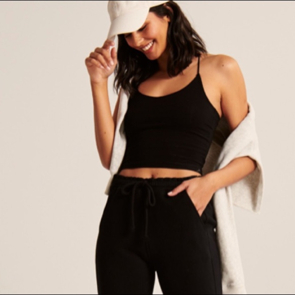 Abercrombie Strappy Crop Cami